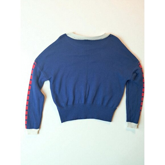 Women's Star Wars Blue Graphic Crewneck Sweater Size M (New Without Tags) - Picture 3 of 12